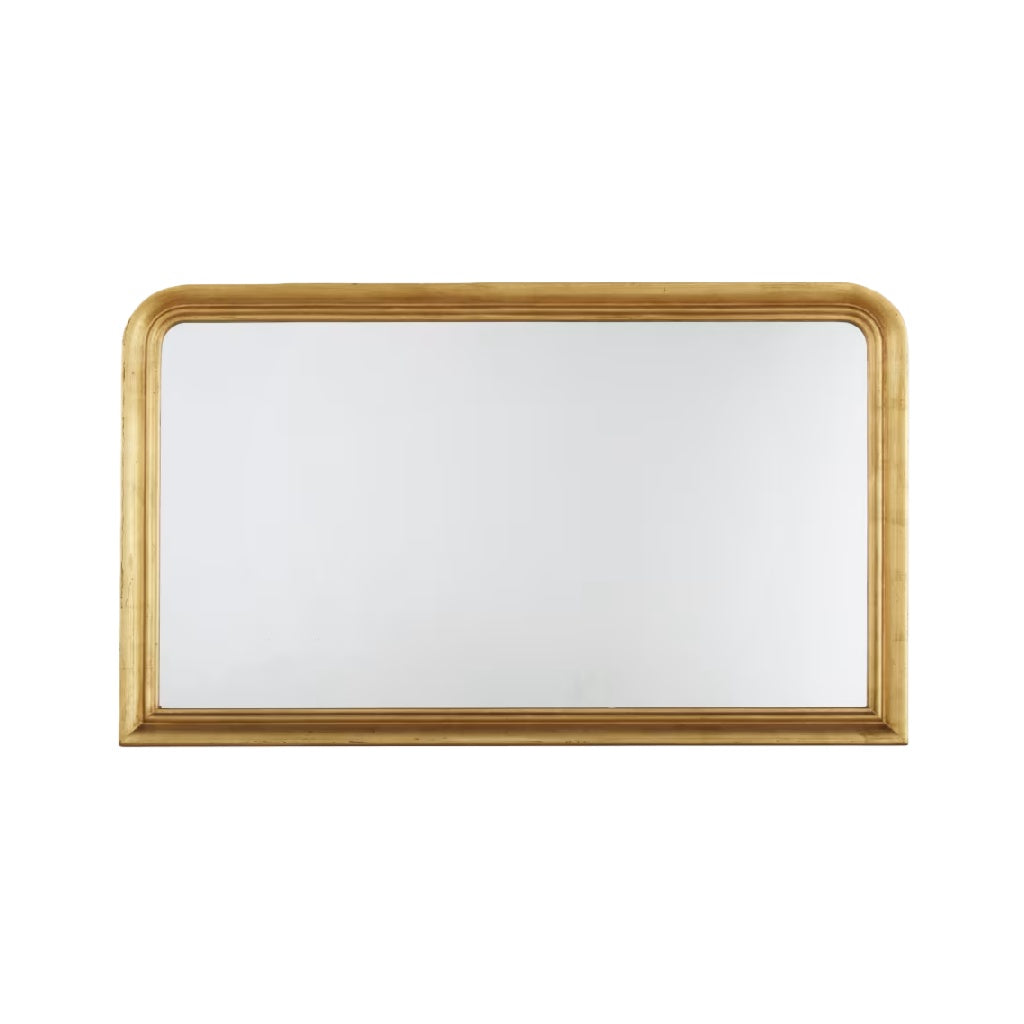 Miroir Rectangulaire avec Cadre Doré