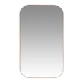 Miroir Rectangulaire avec Bord Doré