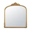 Miroir Ancien avec Cadre Doré et Détails Ornementaux