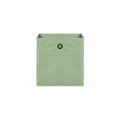 Boîte de rangement en tissu vert avec poignée